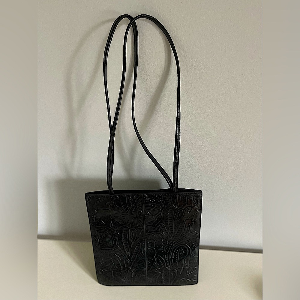 Wilson leather embossed tote